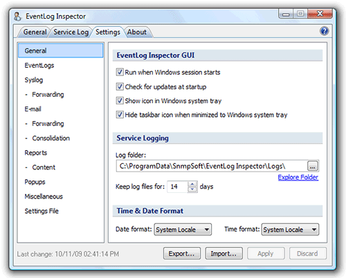 Windows 7 EventLog Inspector 3.2.5 full